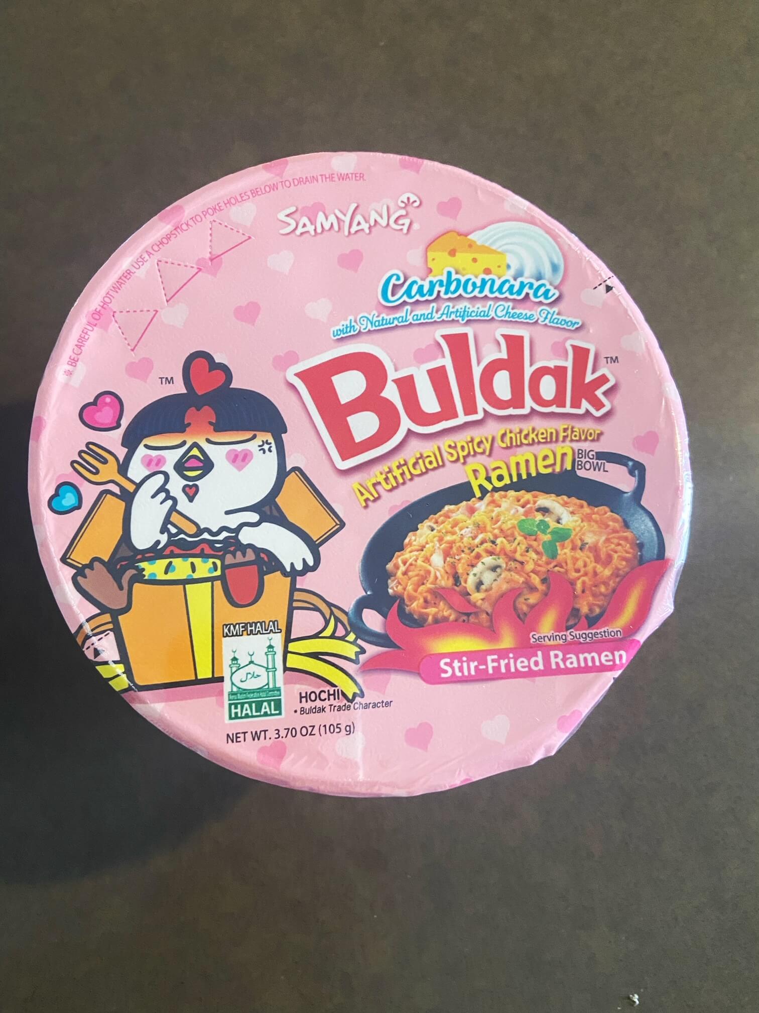 Buldak Cream Carbonara Review A Sip Of Texas