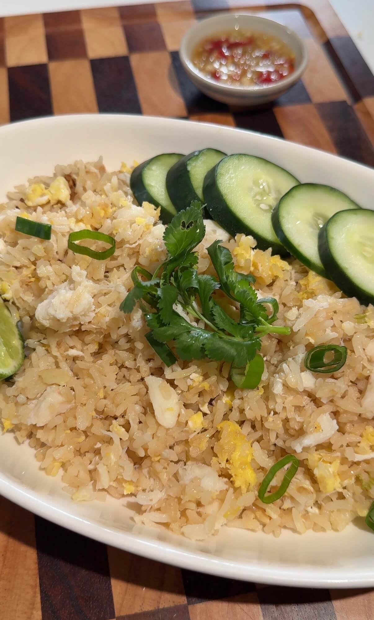 Authentic Thai Crab Fried Rice with Canned Lump Crab | asipoftexas